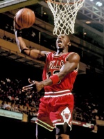Michael Jordan shooting a goal - he is one of our famous failures